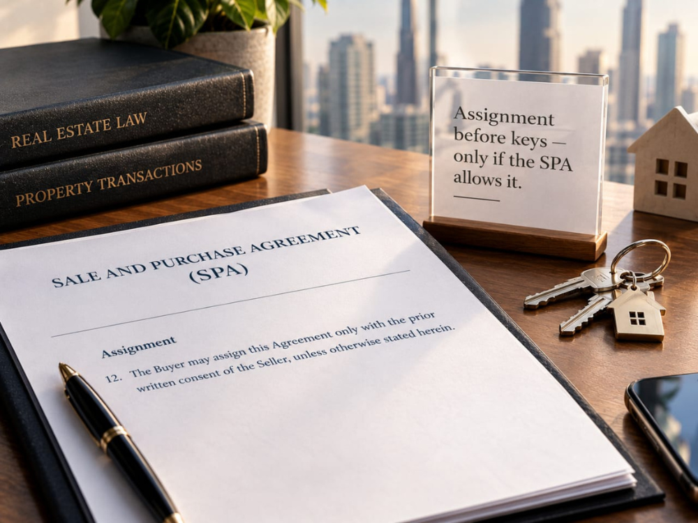 Assignment before keys — only if the SPA allows it