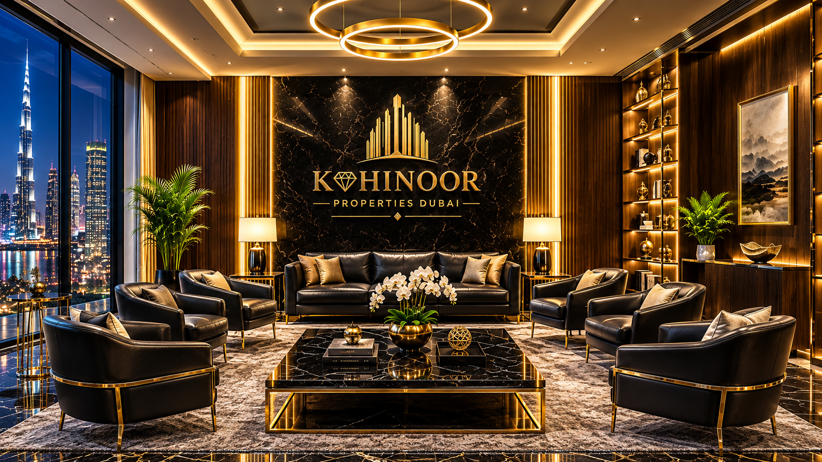 Luxury Kohinoor Properties office interior